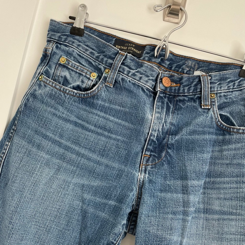 J. Crew Vintage Straight Jeans 29 regular - Picture 3 of 7